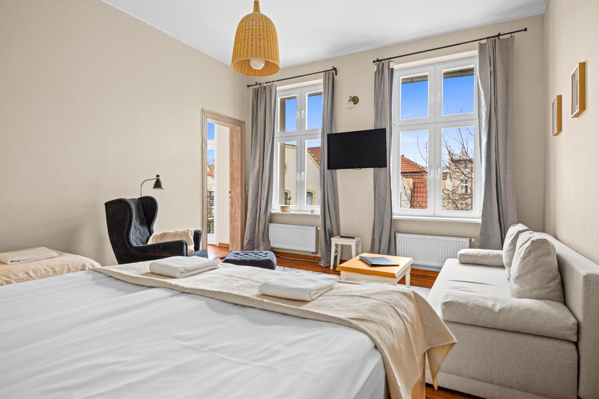 One-Bedroom Apartment Balcony